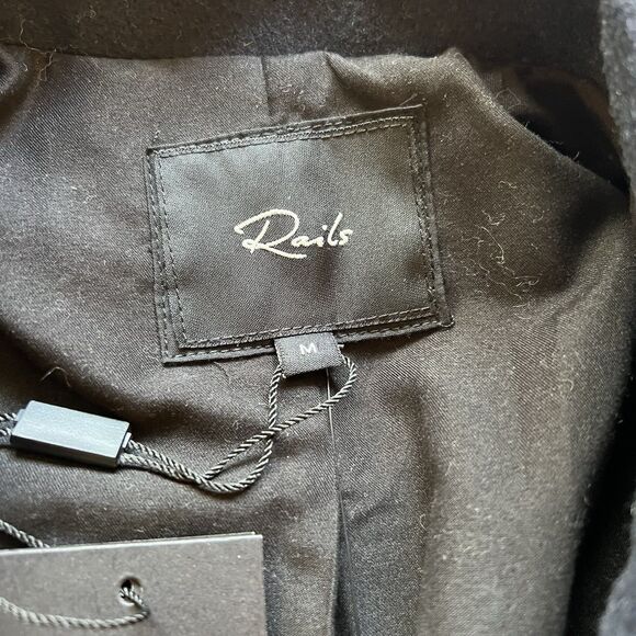 RAILS Lark Coat Mens Navy Coat Size Medium - Picture 3 of 10